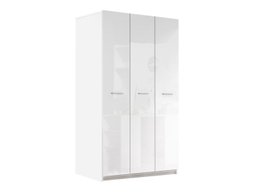 Armoire Campus (Blanc + Blanc brillant)