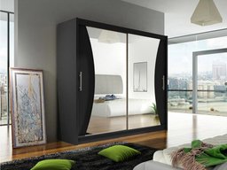 Armoire Closico 124 (Noir)