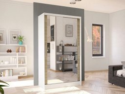 Armoire Closico Structor VII (Blanc + Sonoma chêne)