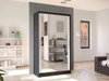 Armoire Closico Structor VII (Noir + Blanc)
