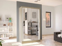 Armoire Closico Structor VII (Sonoma chêne + Blanc)