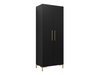 Armoire Tivsoa 109 (Noir + Doré)