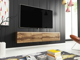 Meuble TV Sarasota 120 (Chêne wotan)