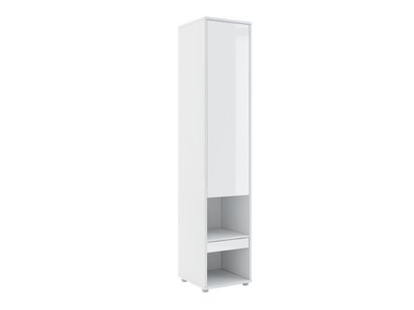 Étagère Concept Pro Lenart II (Blanc + Blanc brillant)