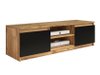 Meuble TV Sarasota 139 (Chêne wotan + Graphite)