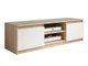 Meuble TV Sarasota 139 (Sonoma chêne + Blanc)