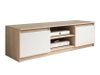 Meuble TV Sarasota 139 (Sonoma chêne + Blanc)