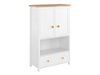 Commode Romelbo 144 (Blanc + Chêne)