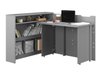 Bureau d'angle Concept Pro Lenart (Gris)