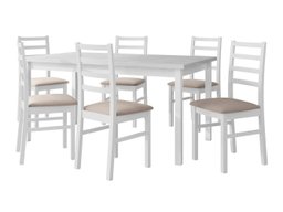 Salle à manger complète Victorville 261 (Blanc)
