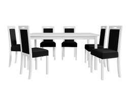 Salle à manger complète Victorville 262 (Blanc)