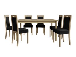 Salle à manger complète Victorville 262 (Sonoma chêne)