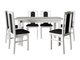 Salle à manger complète Victorville 273 (Blanc)