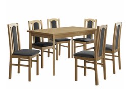 Salle à manger complète Victorville 277 (Sonoma chêne)