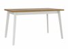 Salle à manger complète Victorville 285 (Grandson chêne + Blanc)