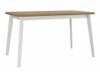 Salle à manger complète Victorville 291 (Grandson chêne + Blanc)