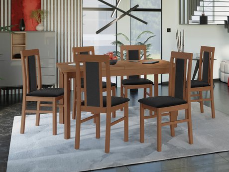 Salle à manger complète Victorville 293 (Aulne)