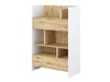 Étagère Concept Pro Lenart Levfere 150 (Blanc + Chêne Artisan)