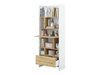 Étagère Concept Pro Lenart V (Blanc + Chêne Artisan)