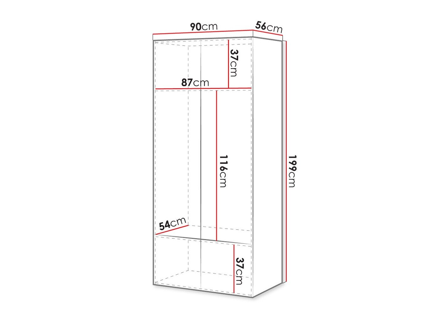 Armoire Dicto (Noir)