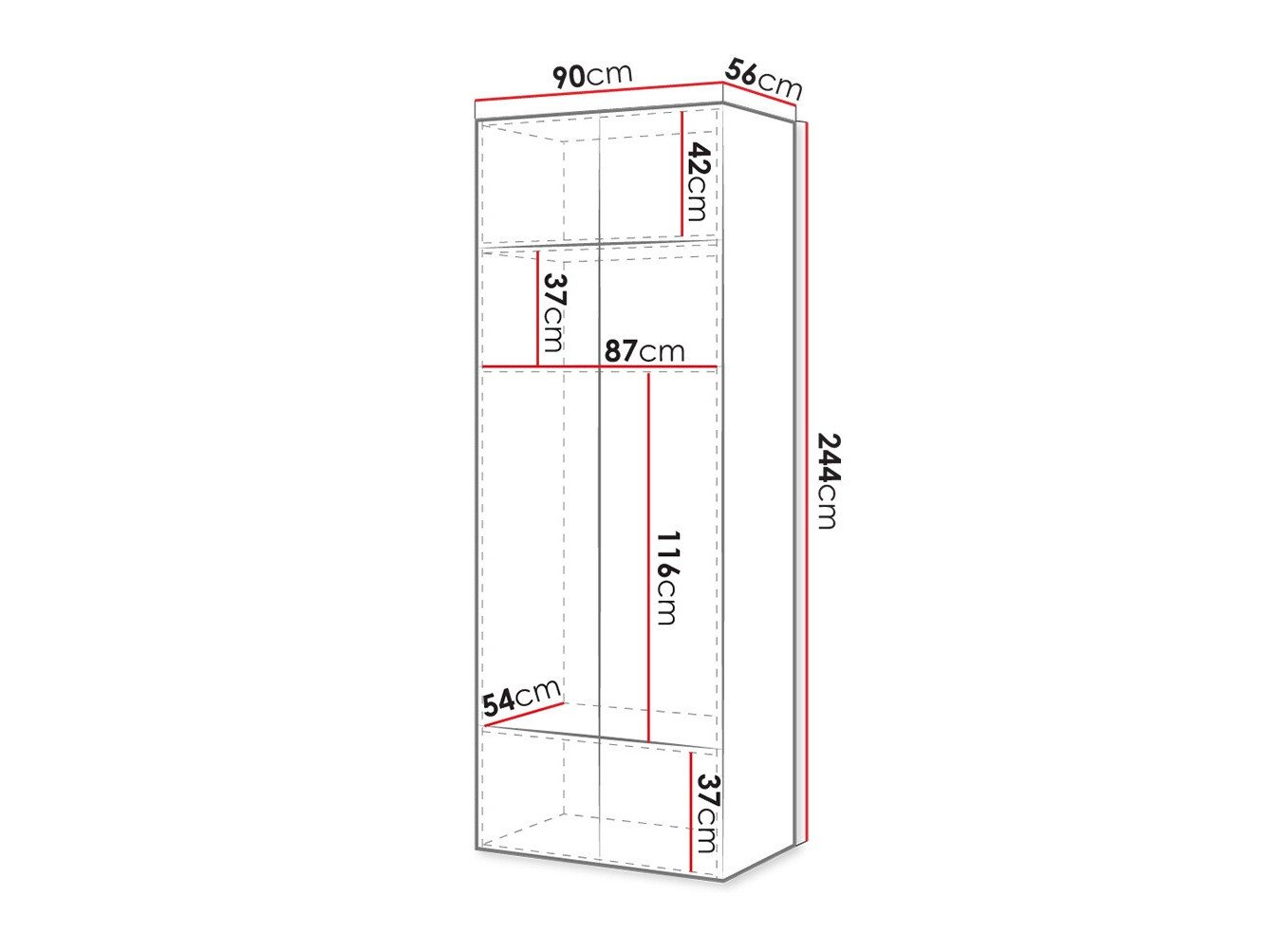 Armoire Dicto (Noir)