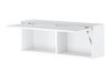 Armoire murale Concept Pro Lenart II (Blanc brillant + Blanc)