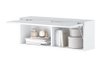 Armoire murale Concept Pro Lenart II (Blanc brillant + Blanc)