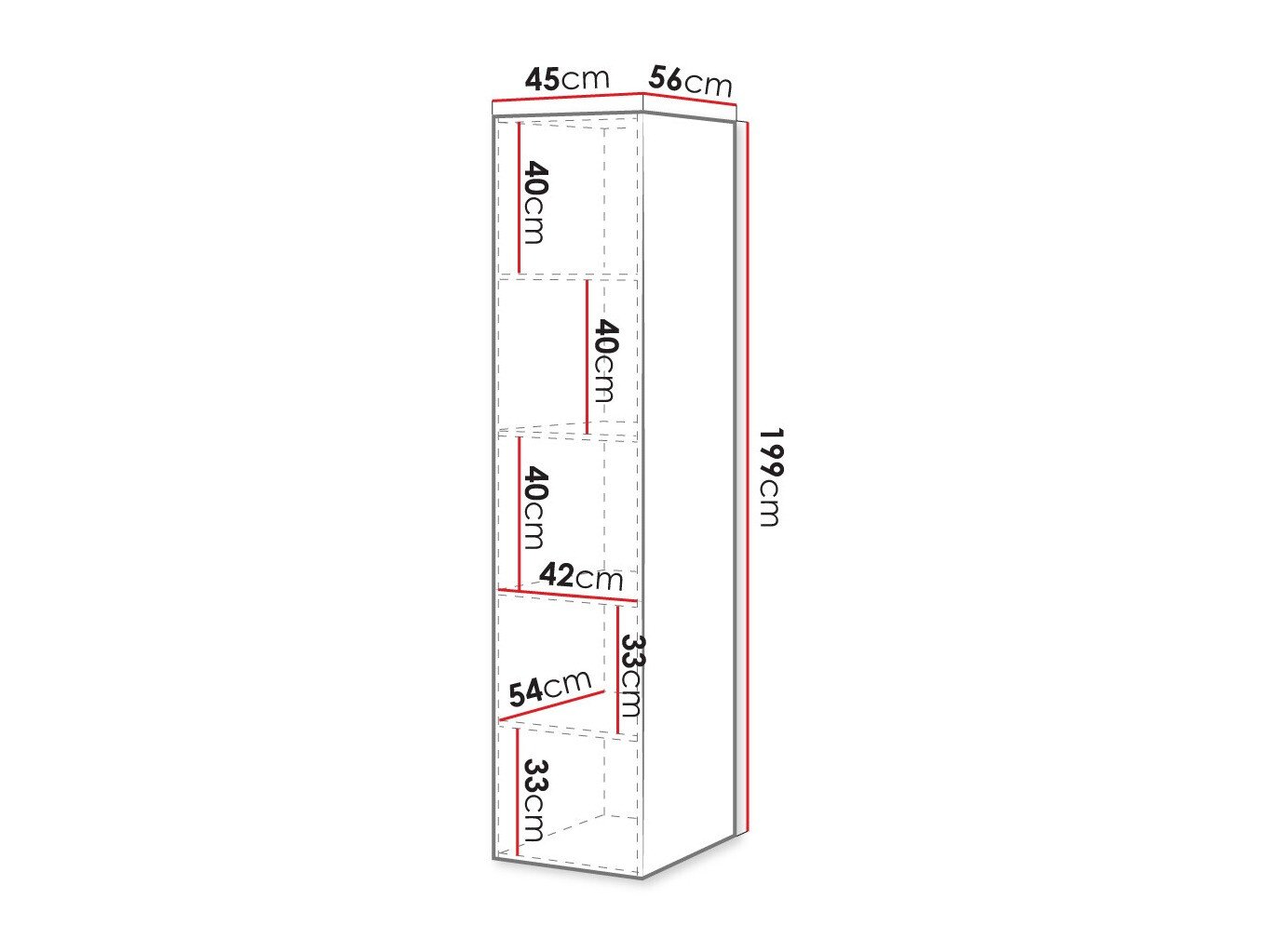 Étagère Dicto II (Blanc)