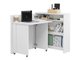 Bureau d'angle Concept Pro Lenart II (Blanc)