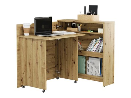 Bureau d'angle Concept Pro Lenart II (Chêne Artisan)