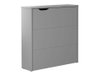 Bureau d'angle Concept Pro Lenart II (Gris)