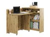 Bureau d'angle Concept Pro Lenart Levfere 156 (Chêne Artisan)