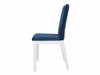 Chaise Boston 444 (Bleu foncé + Blanc)