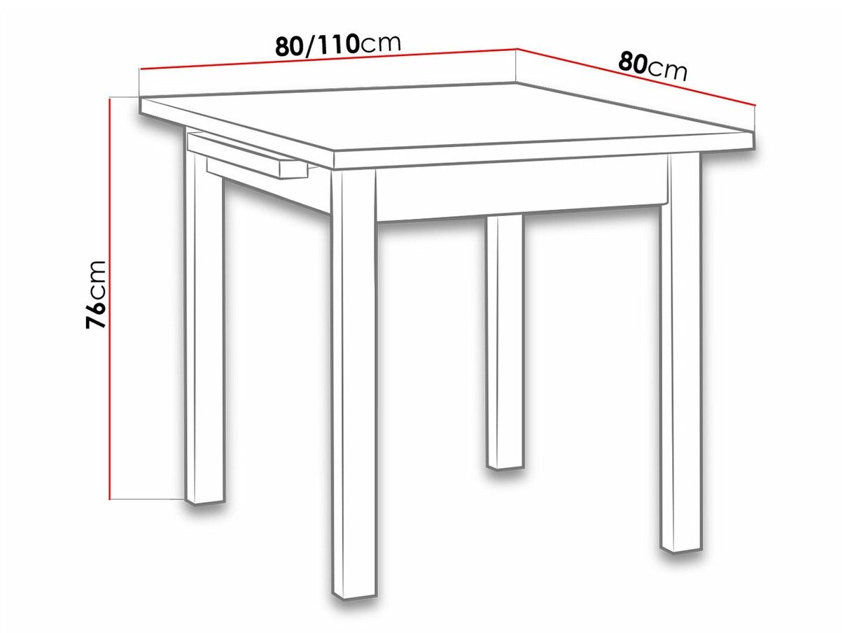 Table Victorville 109 (Noix)