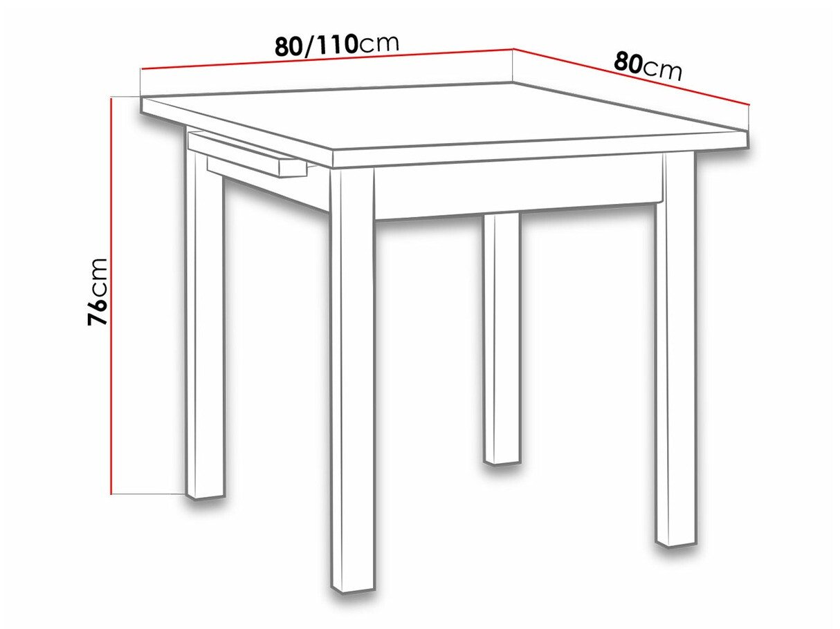 Table Victorville 109 (Sonoma chêne)