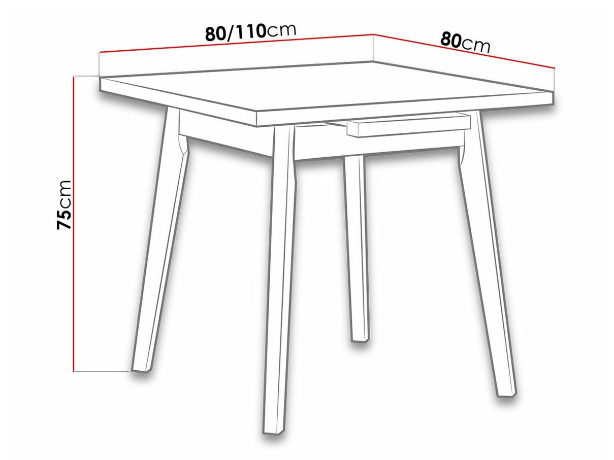 Table Victorville 183 (Blanc)