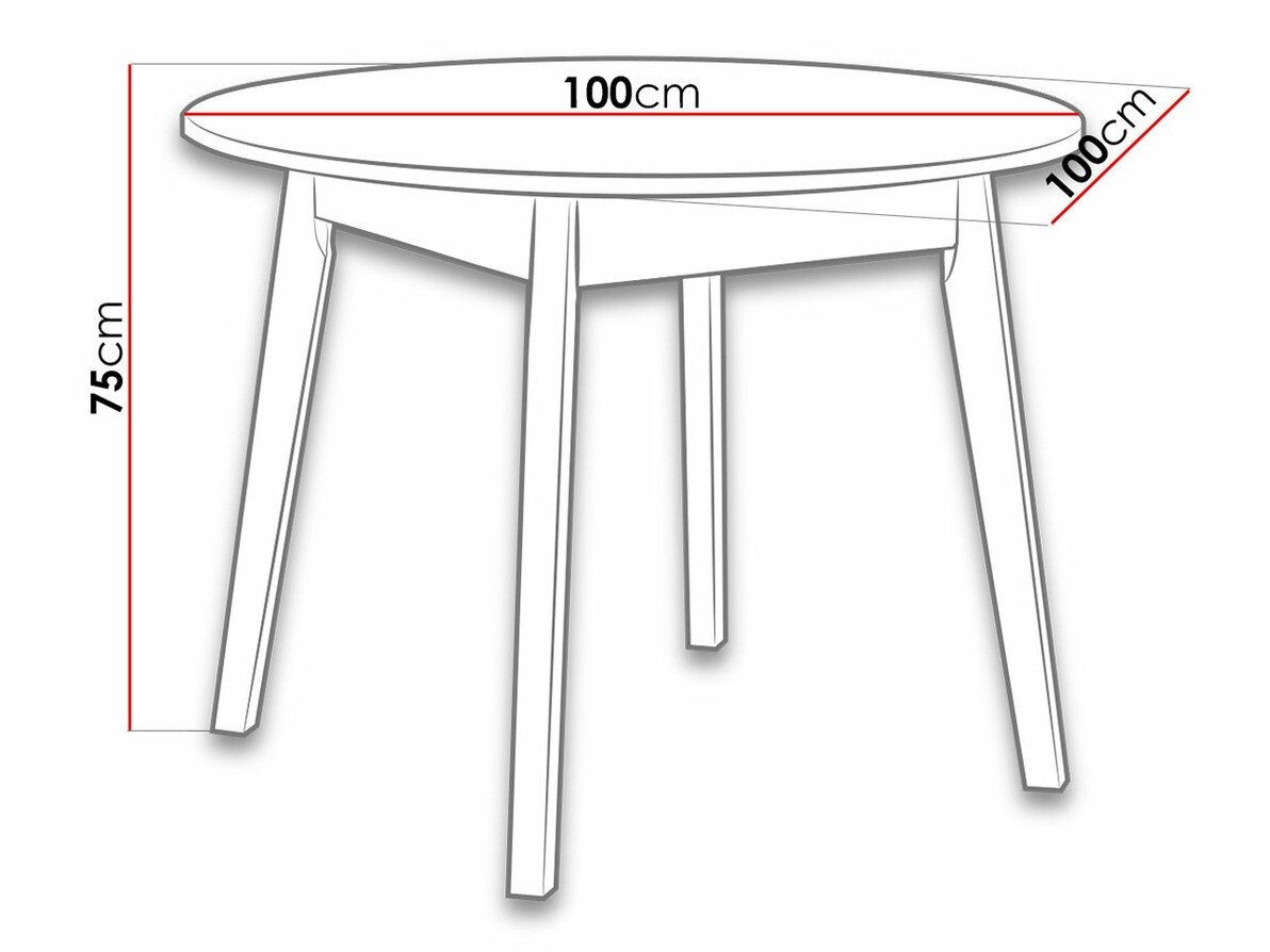 Table Victorville 128 (Blanc)