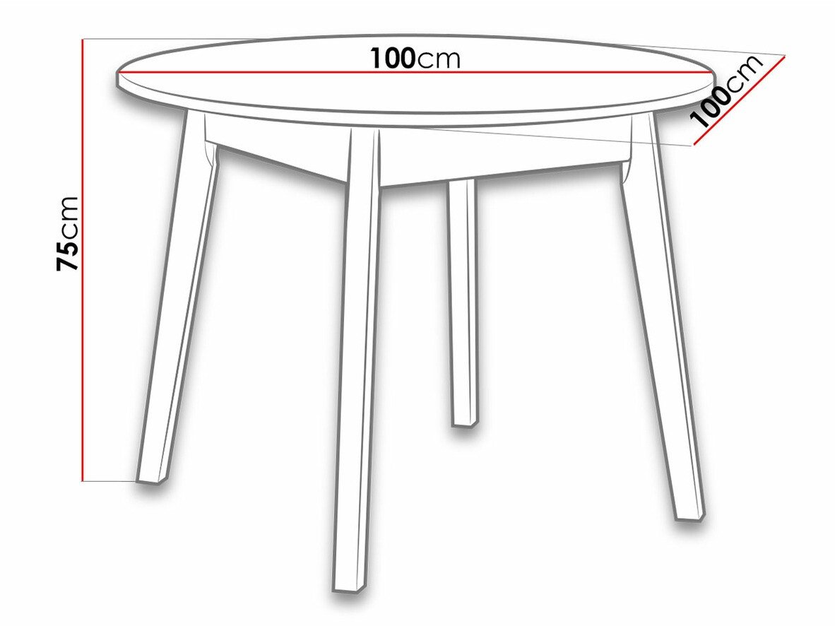 Table Victorville 128 (Blanc)
