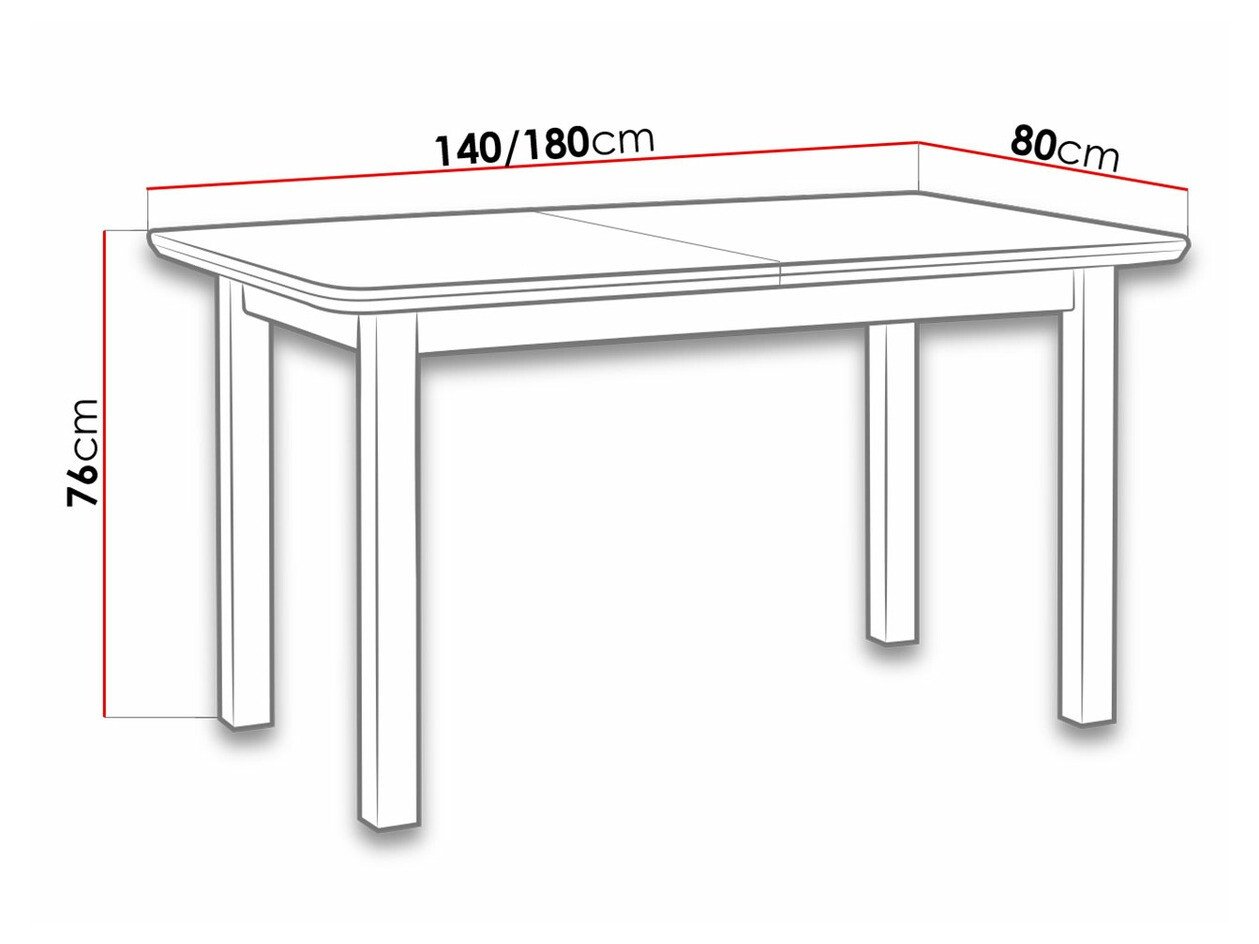 Table Victorville 103 (Noix)