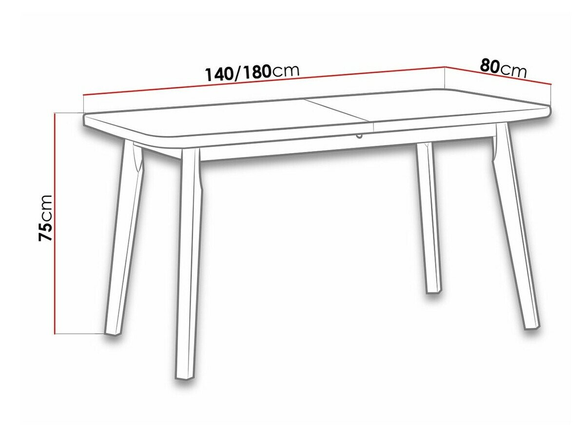 Table Victorville 130 (Blanc)