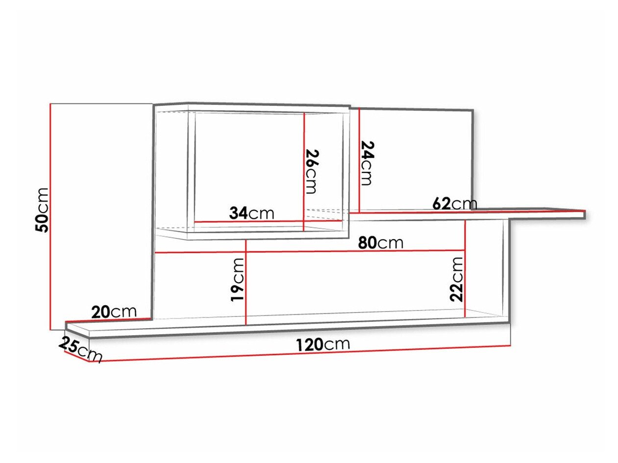 Étagère murale Domvera 111