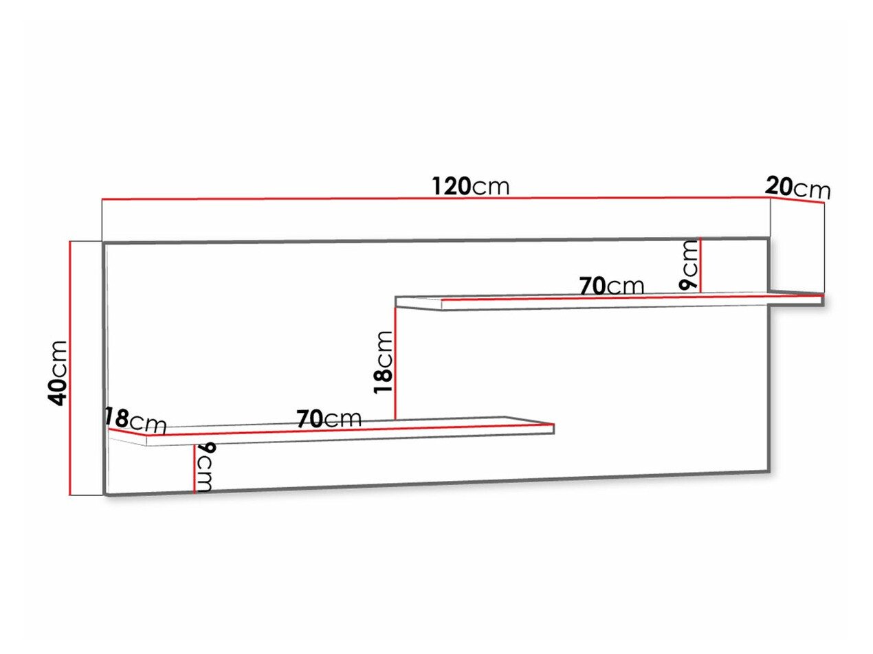 Étagère murale Etrmona 110