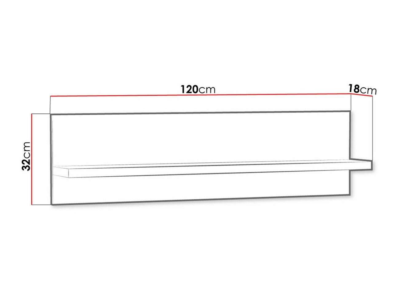 Étagère murale Etrmoni 115