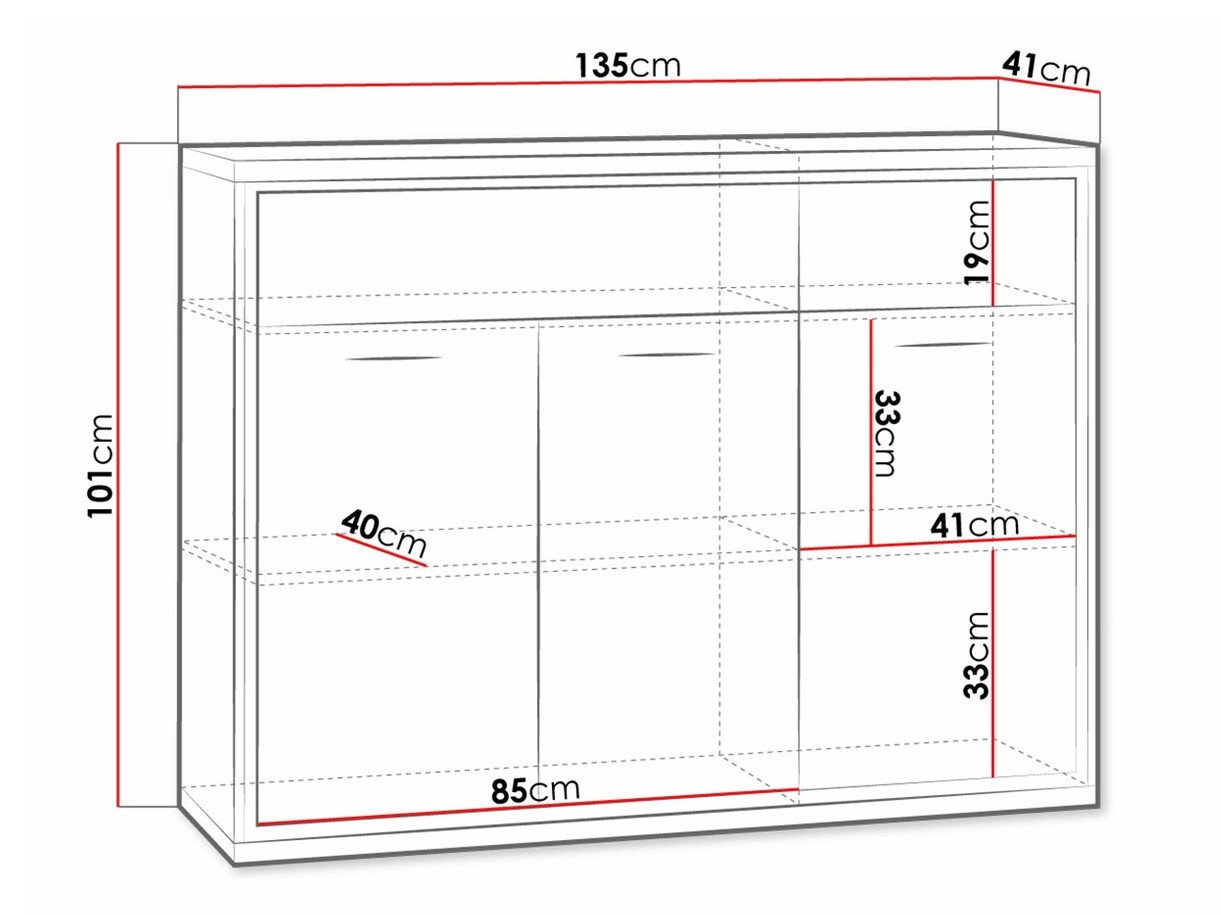 Commode Etrmoni 104 (Clair bois)