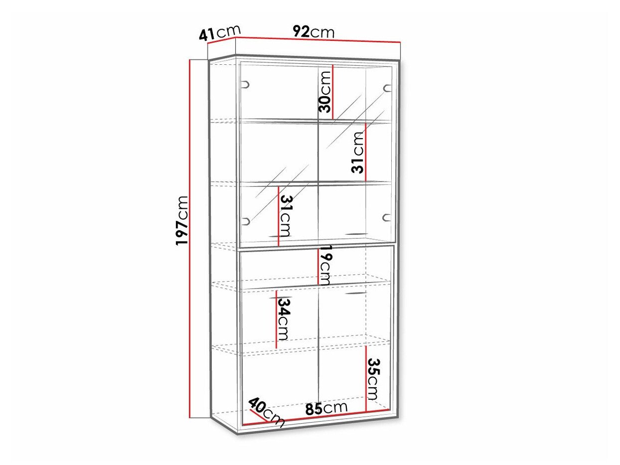 Étagère Etrmoni 102 (Clair bois)