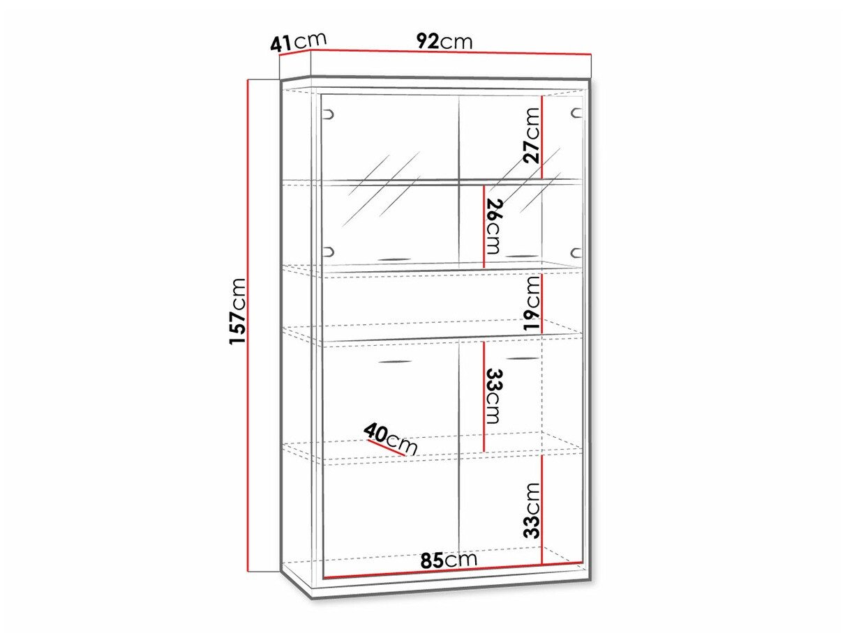 Étagère Etrmoni 107 (Clair bois)