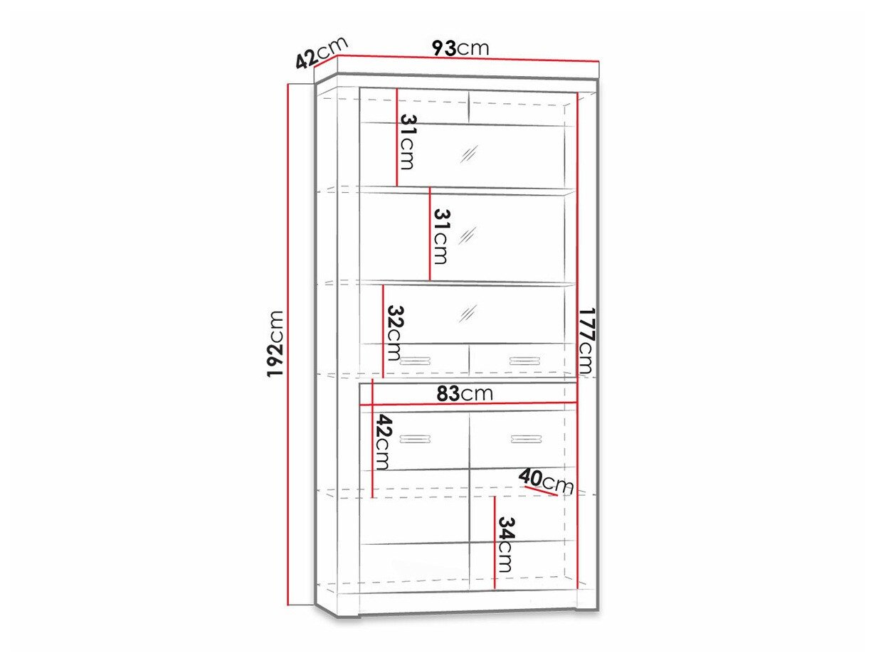 Étagère Serfeno 101 (Frêne)