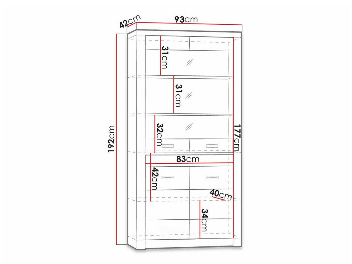 Étagère Serfeno 101 (Frêne)