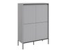 Buffet Fernolu 102 (Gris + Noir)