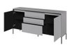 Commode Fernolu 100 (Gris + Noir)